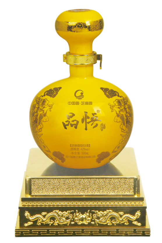 品悟?黃釉瓶